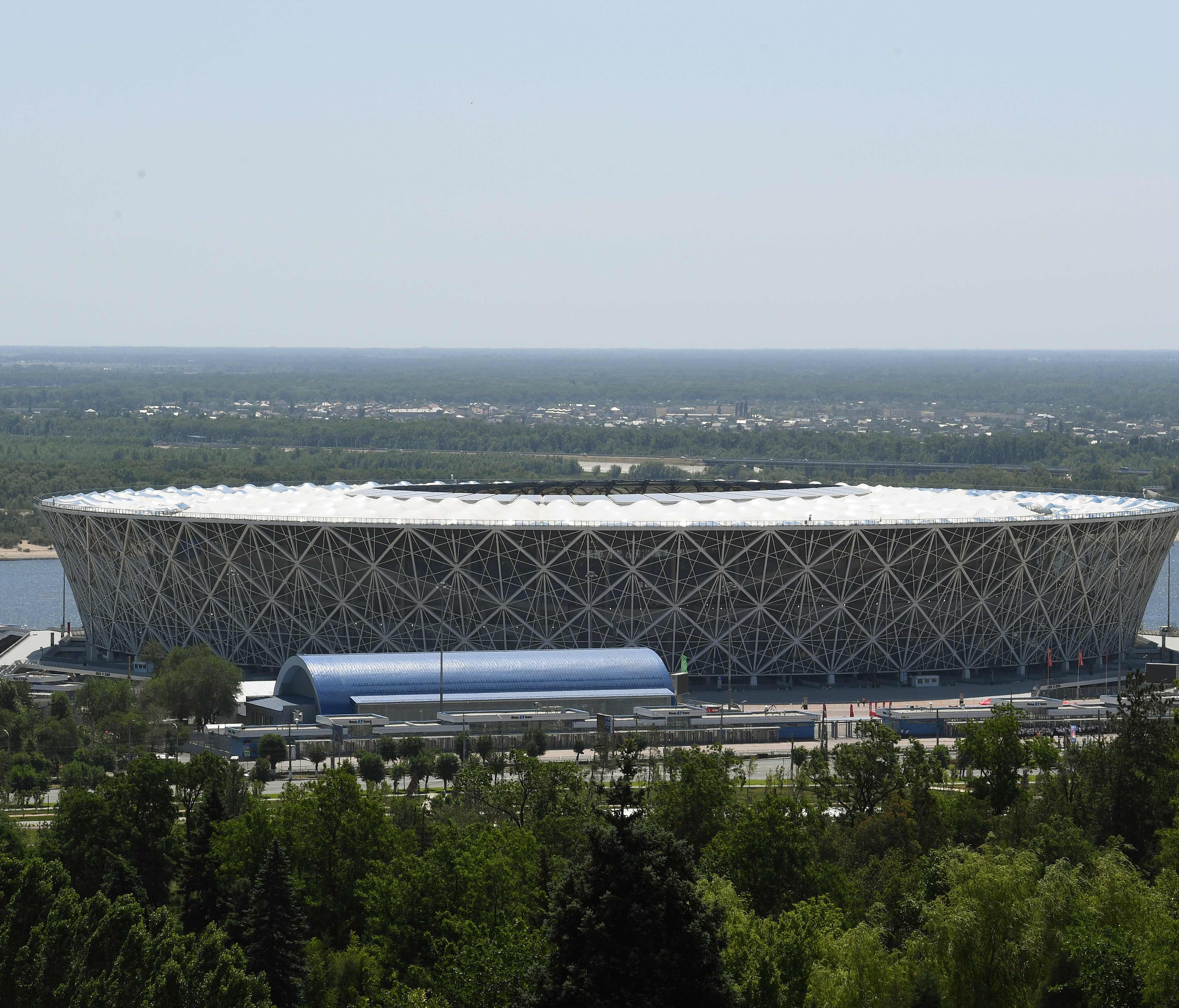 A view of the Volgograd Arena.