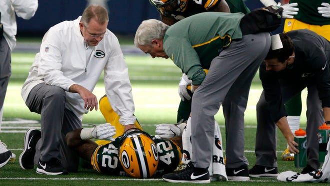 Safety Morgan Burnett is one of many Packers players to suffer injuries this season.