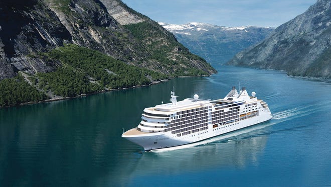 An artist's rendering of Silversea's new Silver Muse, their largest ship ever. The vessel will be delivered in 2017.