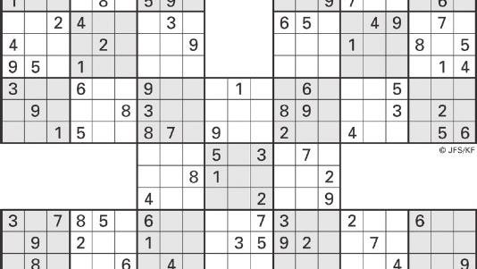 printable sudoku high five