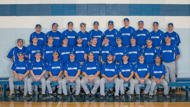 The 2015 Kellogg Community College baseball team.