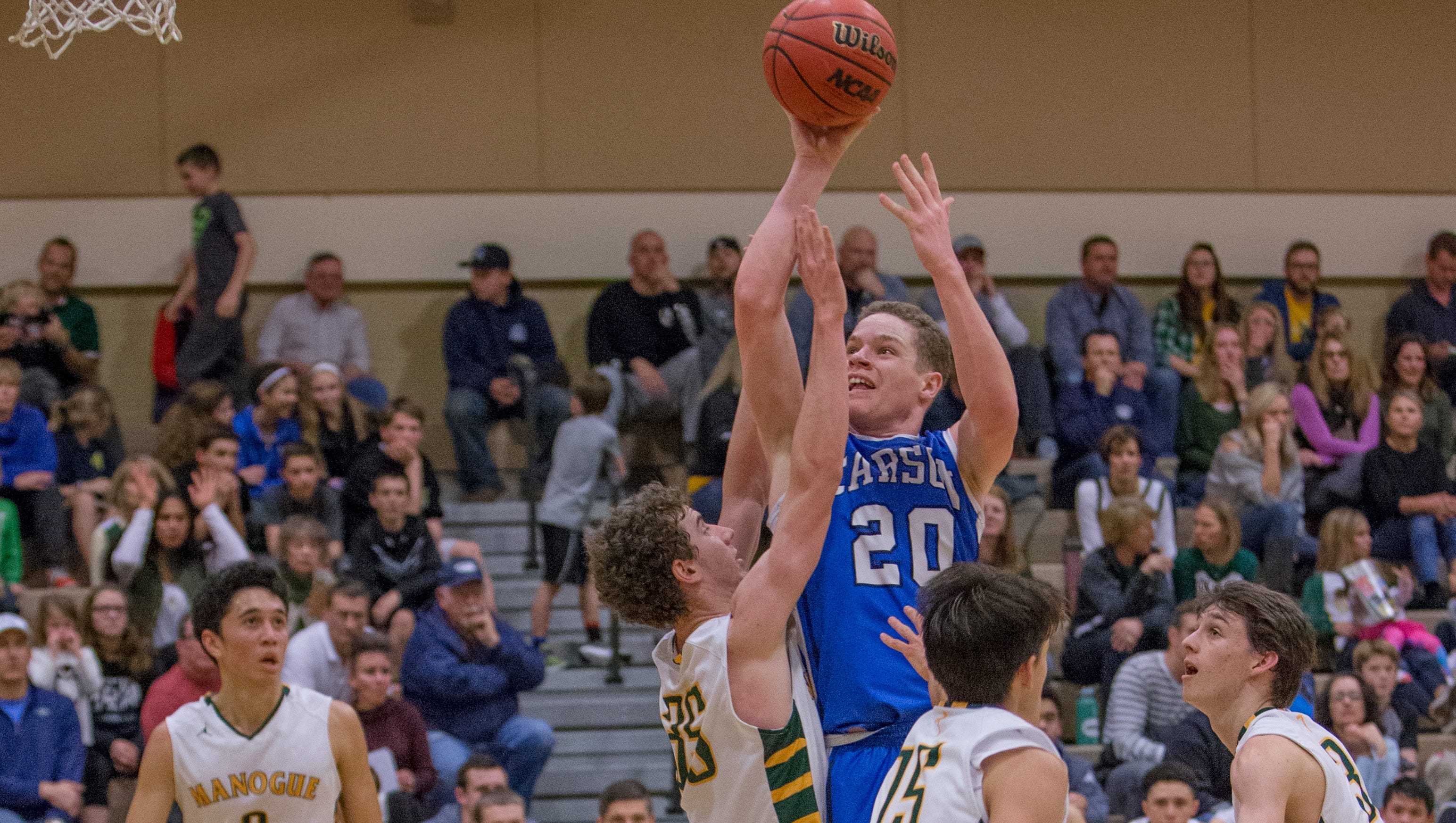 Boys basketball Carson remains perfect