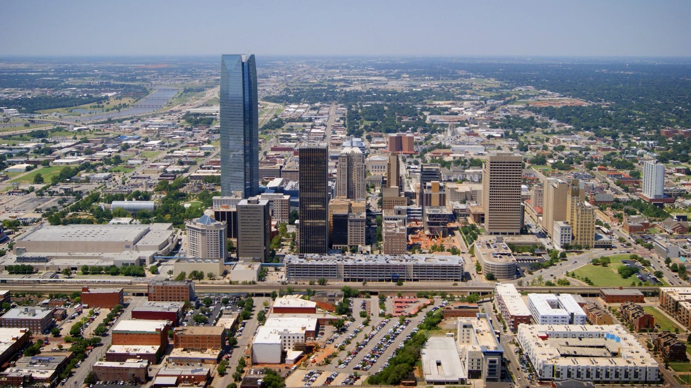 Oklahoma City Mayor David Holt is among more than 30 Republican mayors pushing for President Biden's COVID-19 relief bill.