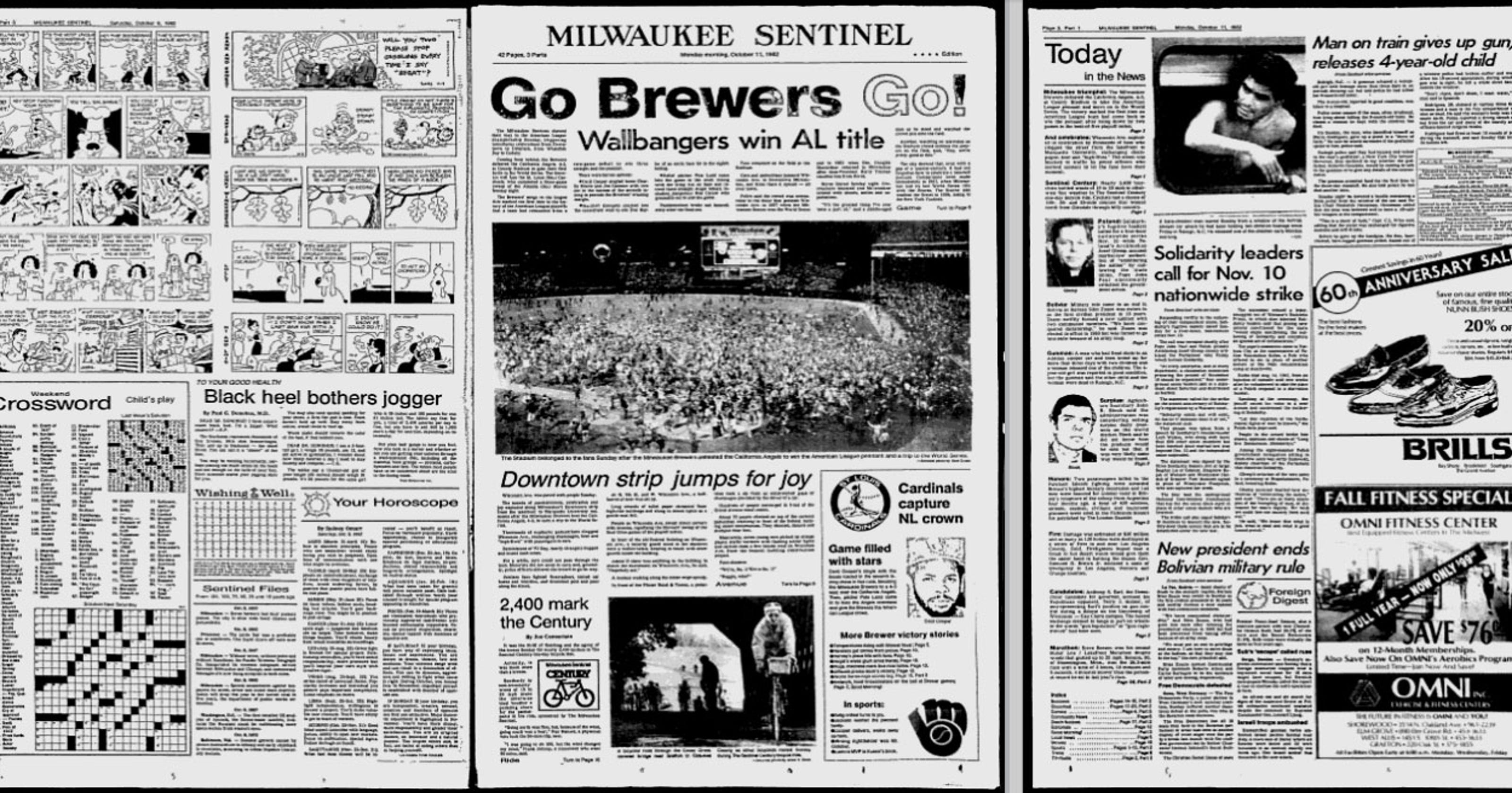 Milwaukee Journal and Sentinel newspaper archives are back on the Web