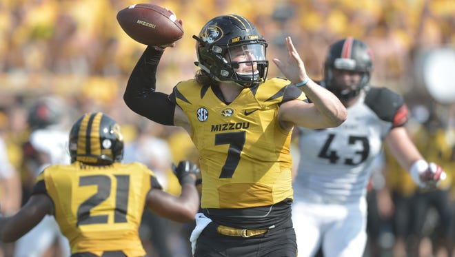 Things aren't going entirely smoothly for QB Maty Mauk and the Mizzou Tigers. But the road should get easier this week at Kentucky.
