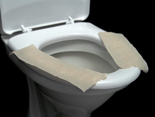 What happens when you don't use a toilet seat cover?