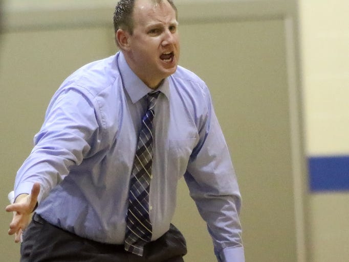 Oak Creek Varsity Boys Basketball Coach Mike Jossie