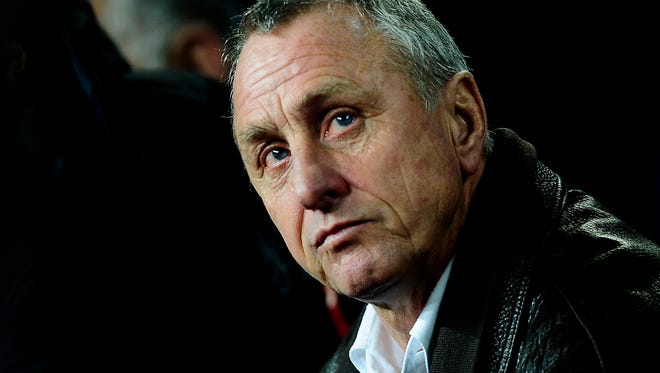 Dutch soccer great Johan Cruyff has died on Thursday in Barcelona at age 68.