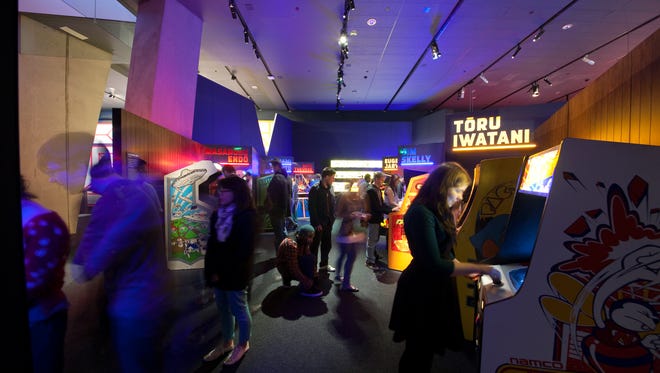 Gamers rejoice in unlimited free play (with the price of admission) at the Franklin Institute's "Game Masters" exhibition