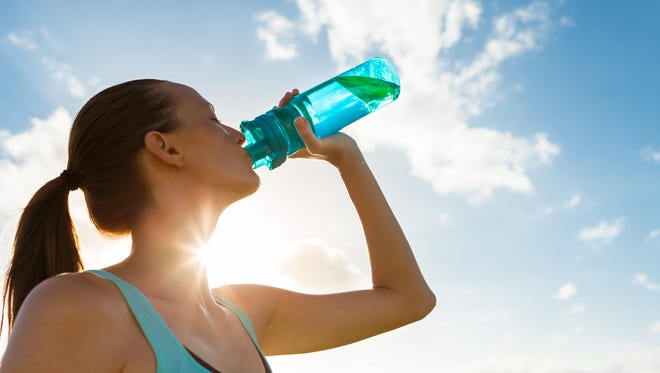 It's important to stay hydrated in extreme heat because of the added sweat loss in hot weather.