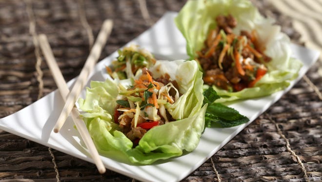 Spicy Asian Lettuce Wraps