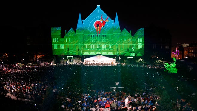The 2014 edition of Lumenocity, like the inaugural one, was a huge hit. This year, there will be a $15 to $20 admission charge.