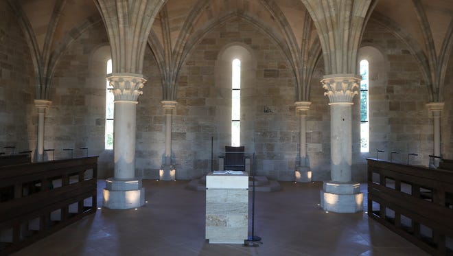 12th century church at the Abbey of Our Lady of New Clairvaux