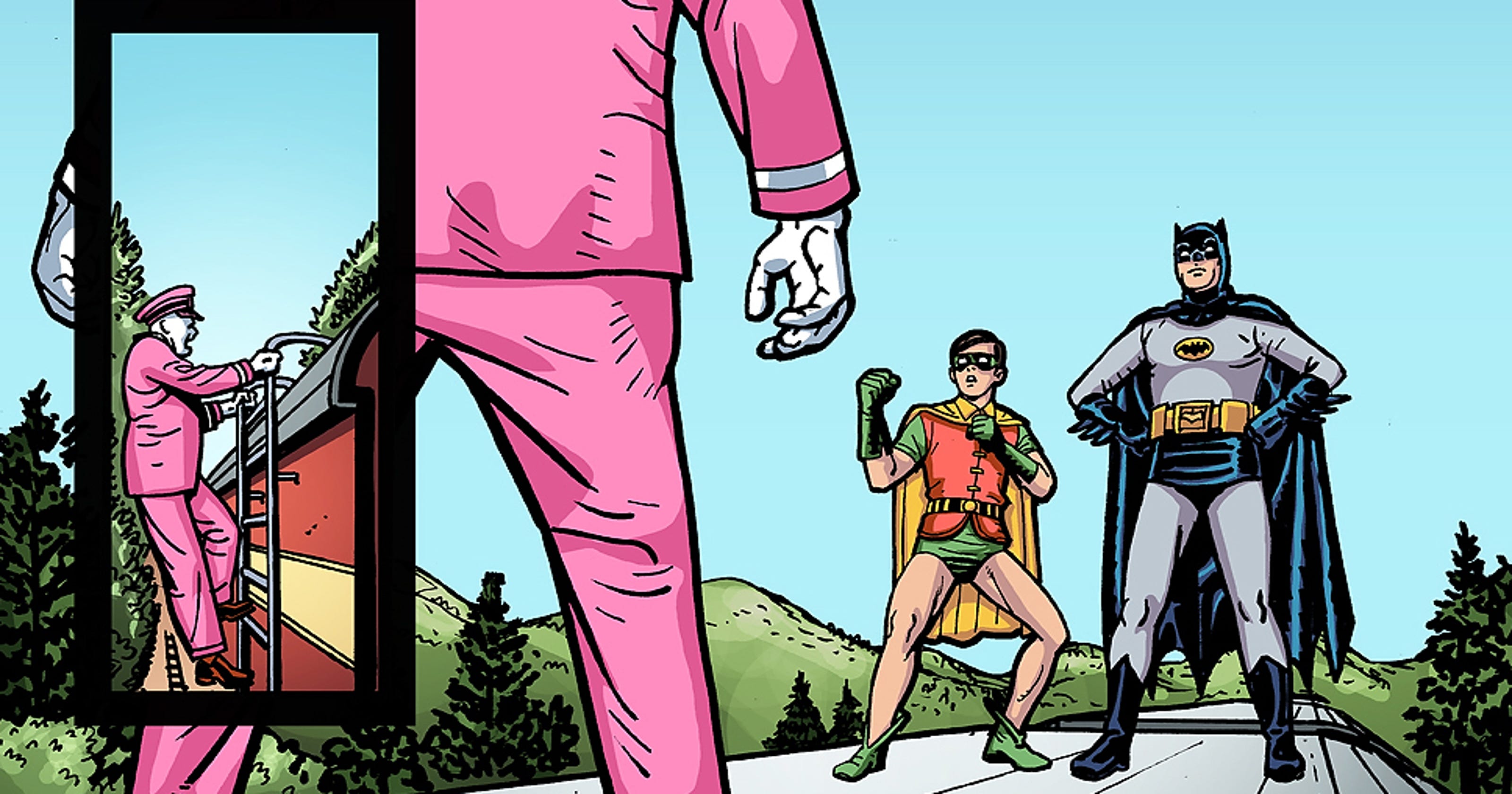 Batman Green Hornet Team For A 60s Crossover