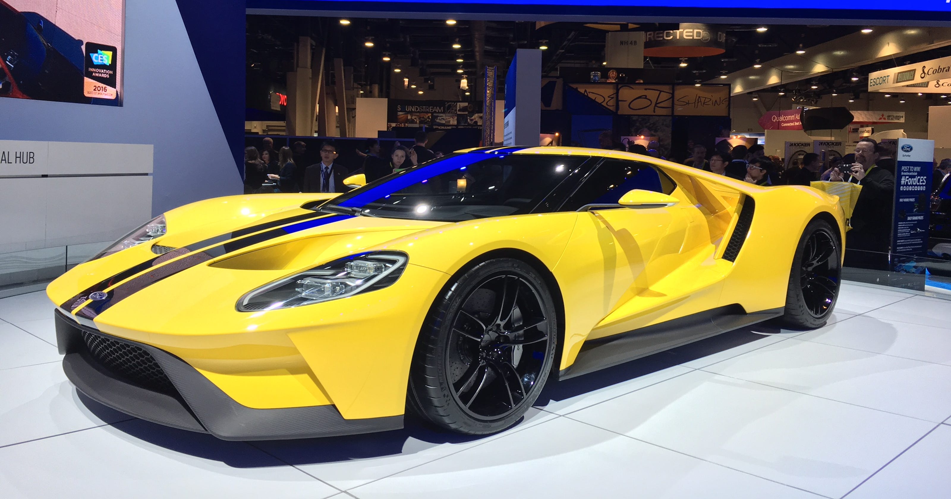 Hottest hightech cars at CES