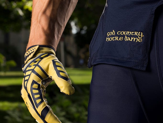 Notre Dame Fighting Irish football uniforms by Under Armour