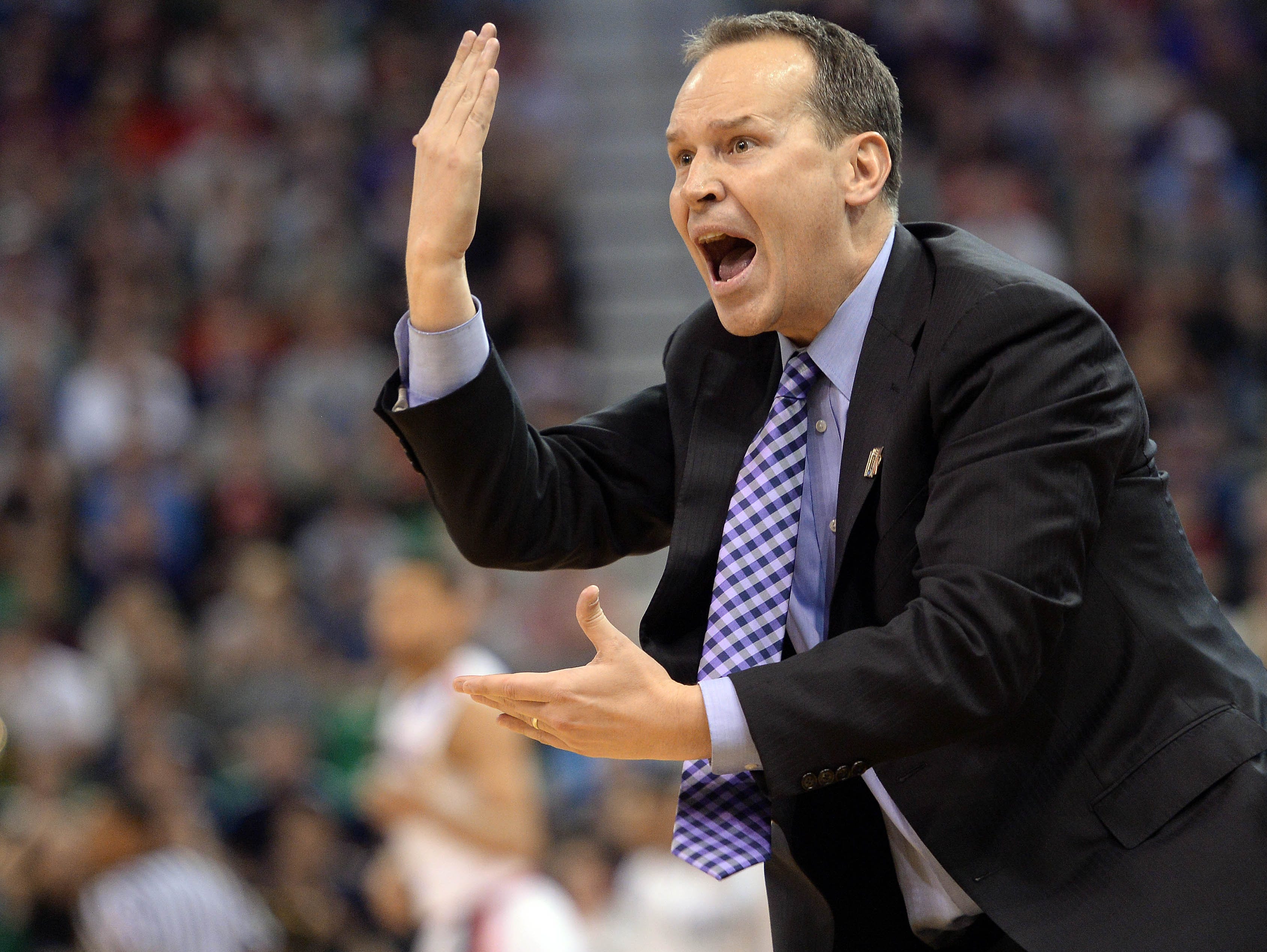 Northwestern Wildcats head coach Chris Collins.