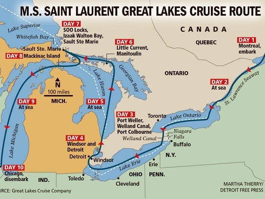New Cruise Ship To Ply The Great Lakes