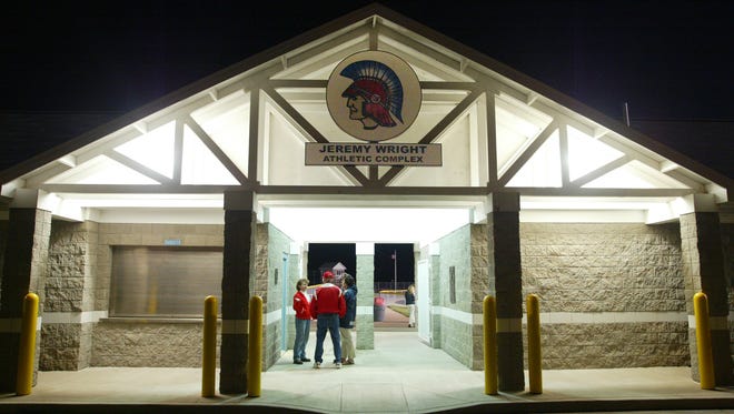 Southwestern High School's changed athletic complex to Jeremy Wright Athletic Complex in 2005.