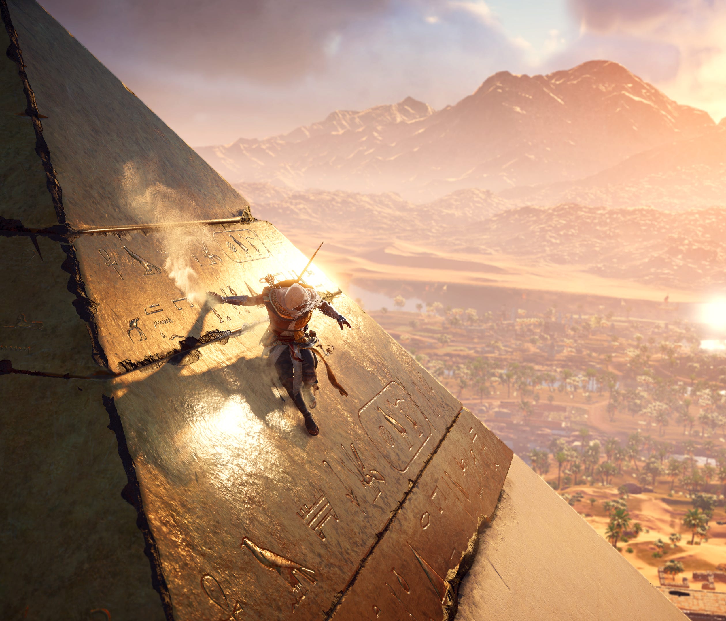 Ubisoft's franchise gets a reboot, now teleporting players into Ancient Egypt.