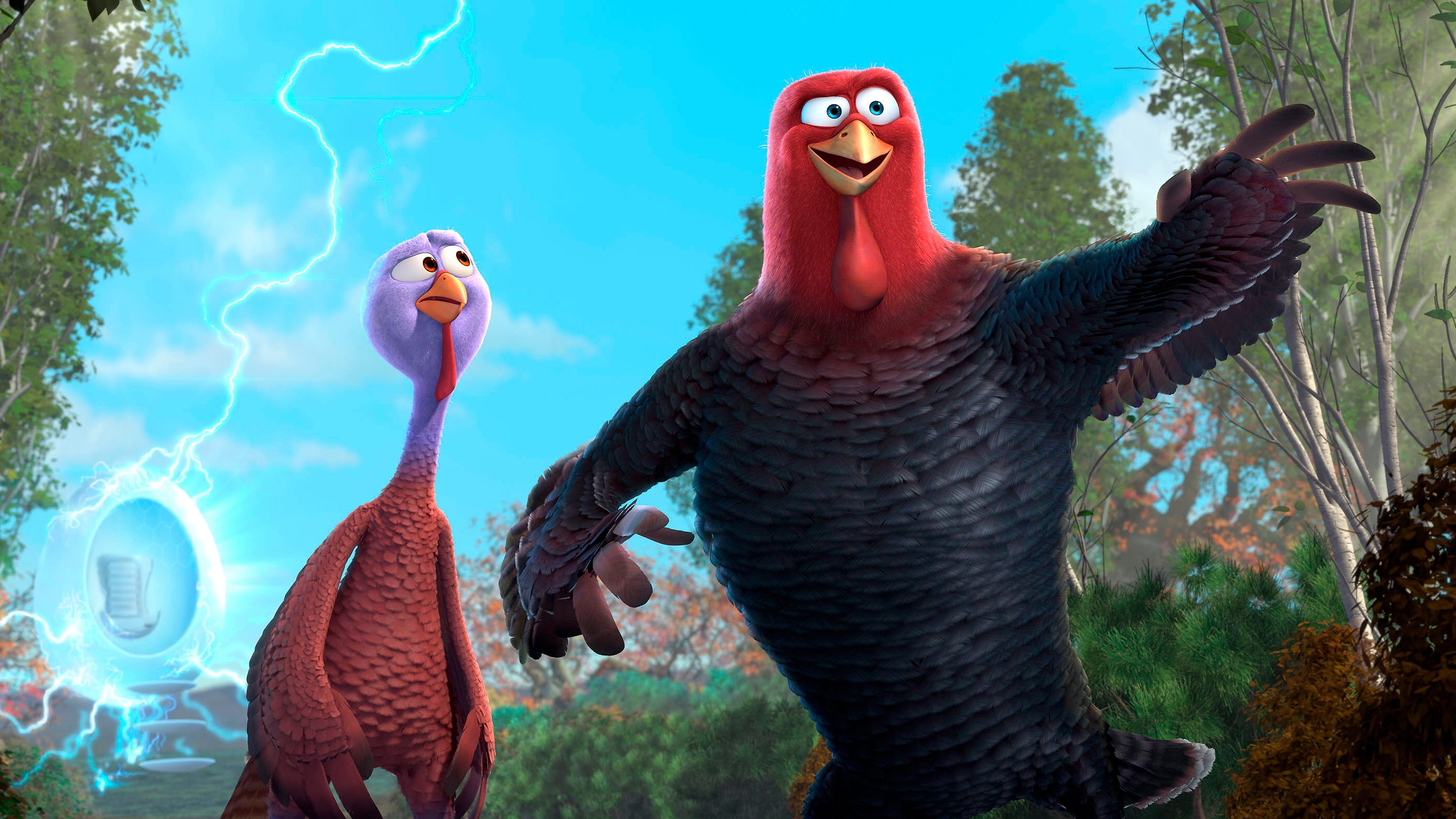 Funny Free Birds Gobbles Up Thanksgiving History