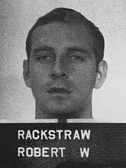 The photograph from Robert Rackstaw's military ID bears