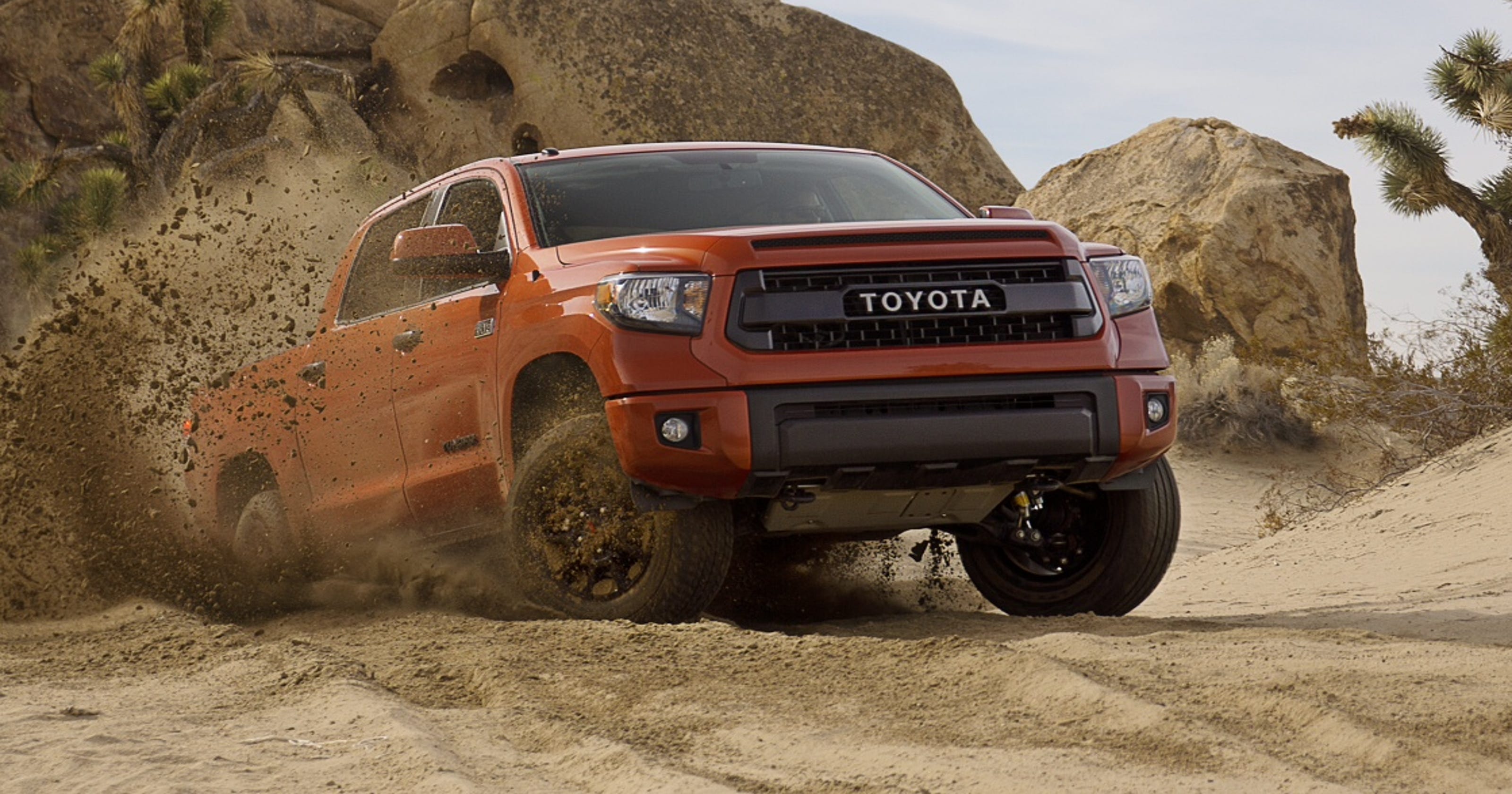 Toyota shows TRD desert version of its trucks