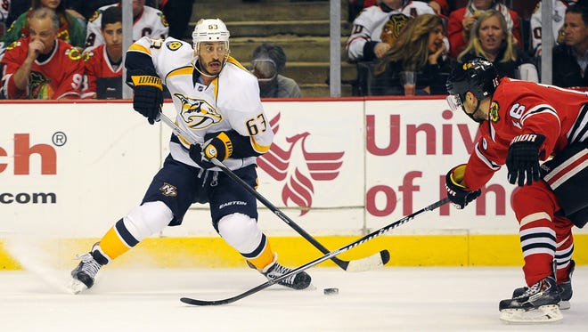 Predators center Mike Ribeiro is a defendant in a lawsuit involving alleged sexual assault.