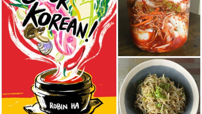 All you need to make some great Korean dishes is a large jar and the cookbook “Cook Korean!” by Robin Ha.
