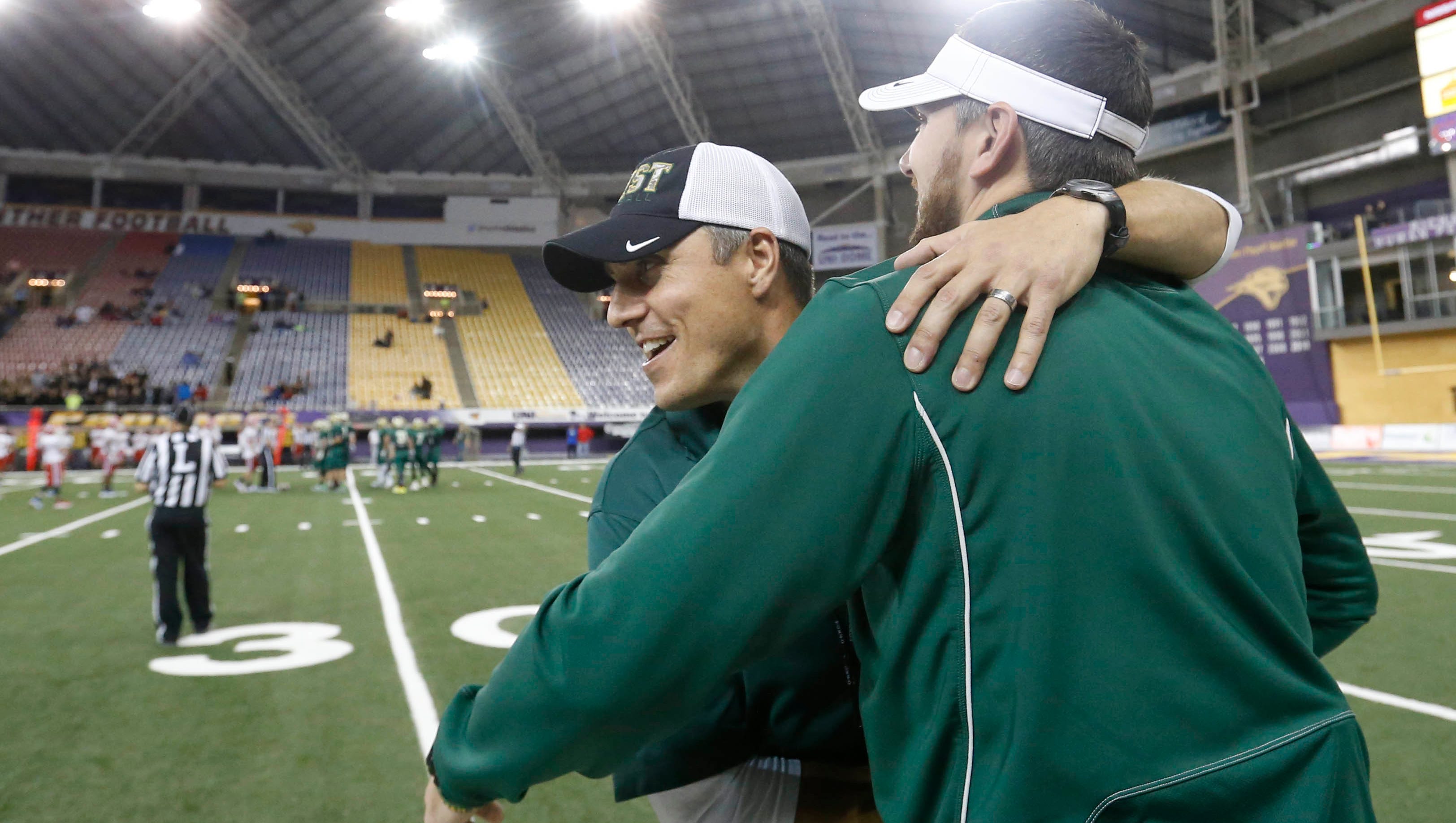 All Iowa Football Coach Of The Year Iowa City West S Garrett Hartwig