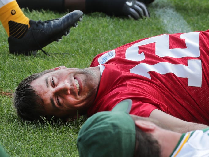 Green Bay Packers quarterback Aaron Rodgers