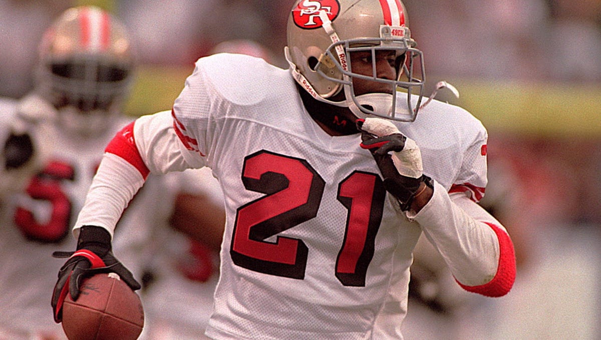 Deion Sanders through the years