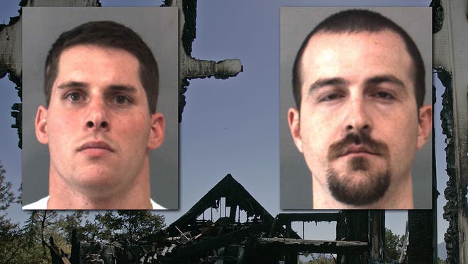 Cristin Smith, left, and Robert Pape have been charged again in the Pinyon Pines murder case.