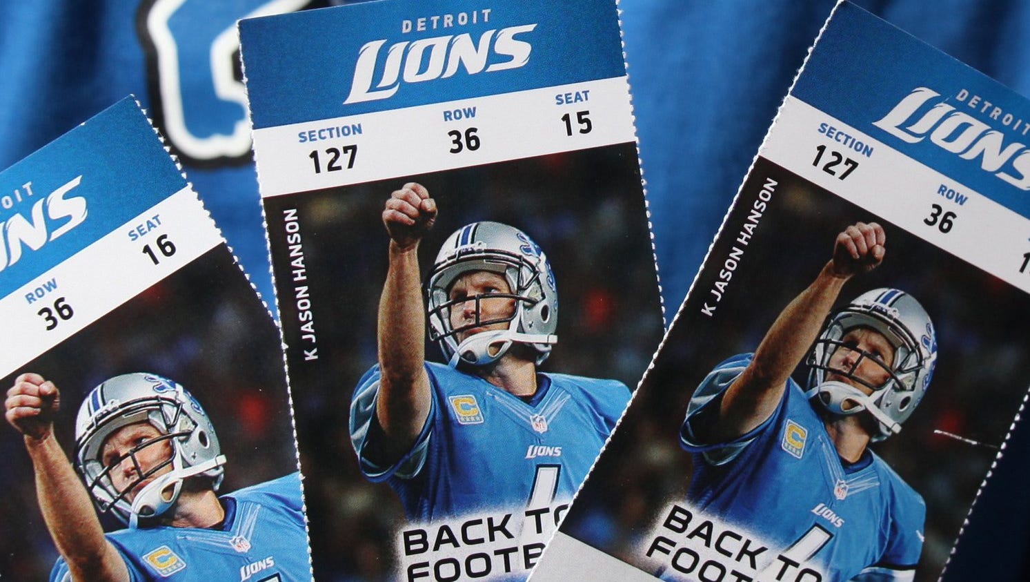 Singlegame Detroit Lions tickets again will be only digital