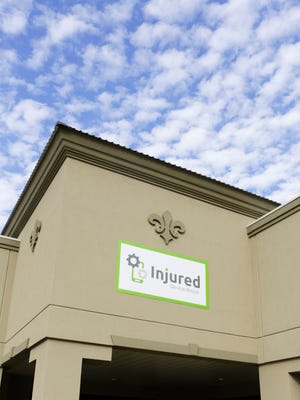 The facade Injured Device Repair in a Broussard strip mall Friday, Jan. 20, 2017.