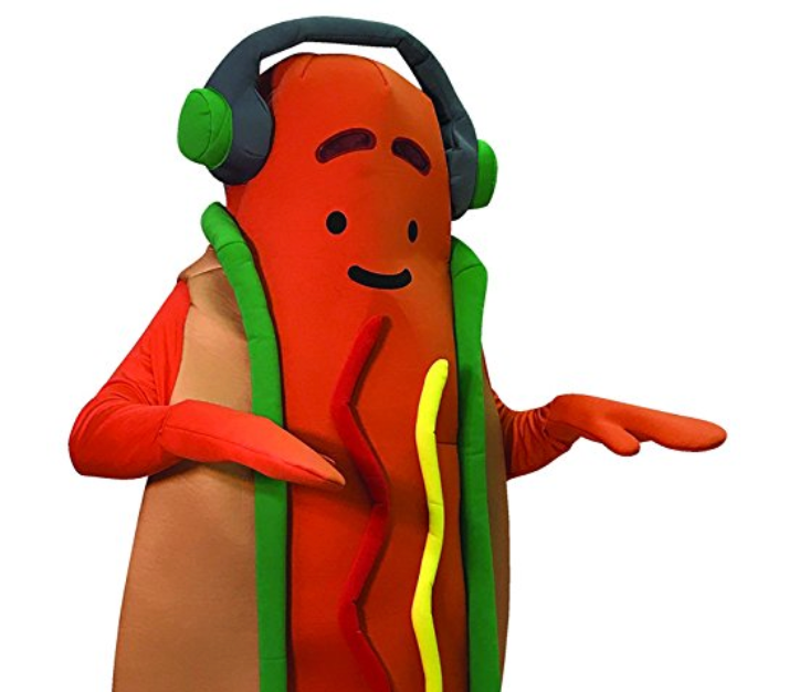 Snap, Inc's new dancing hot dog costume