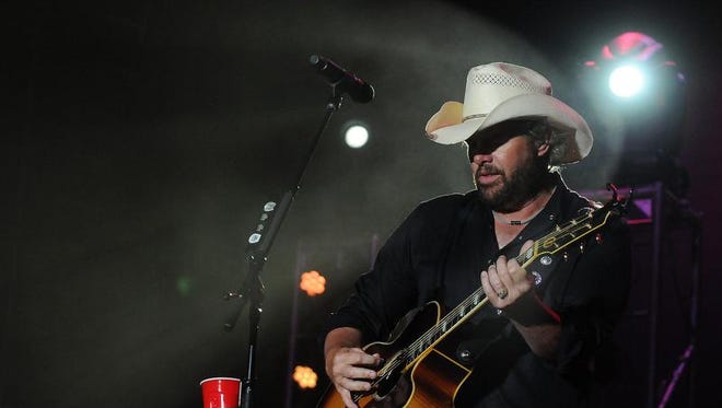 Headliner Toby Keith brings his Hammer Down Tour to Country USA Friday, June 28, 2013 at Ford Festival Park in Oshkosh.