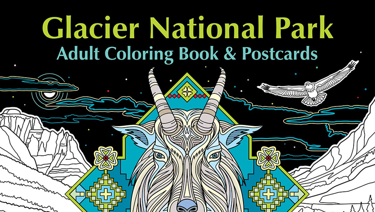 Color Your Way Through Glacier National Park