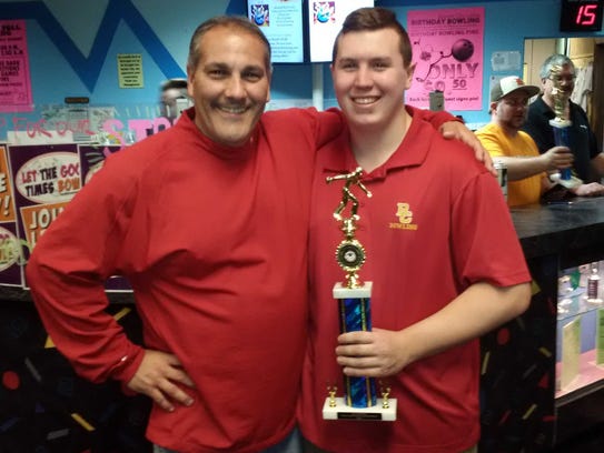Bergen County boys bowling tournament high series winner