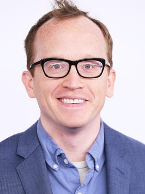 Chris Gethard attends the Turner Upfront 2017 arrivals on the red carpet at The Theater at Madison Square Garden on May 17, 2017 in New York City. 26617_003  (Photo by Dimitrios Kambouris/Getty Images)