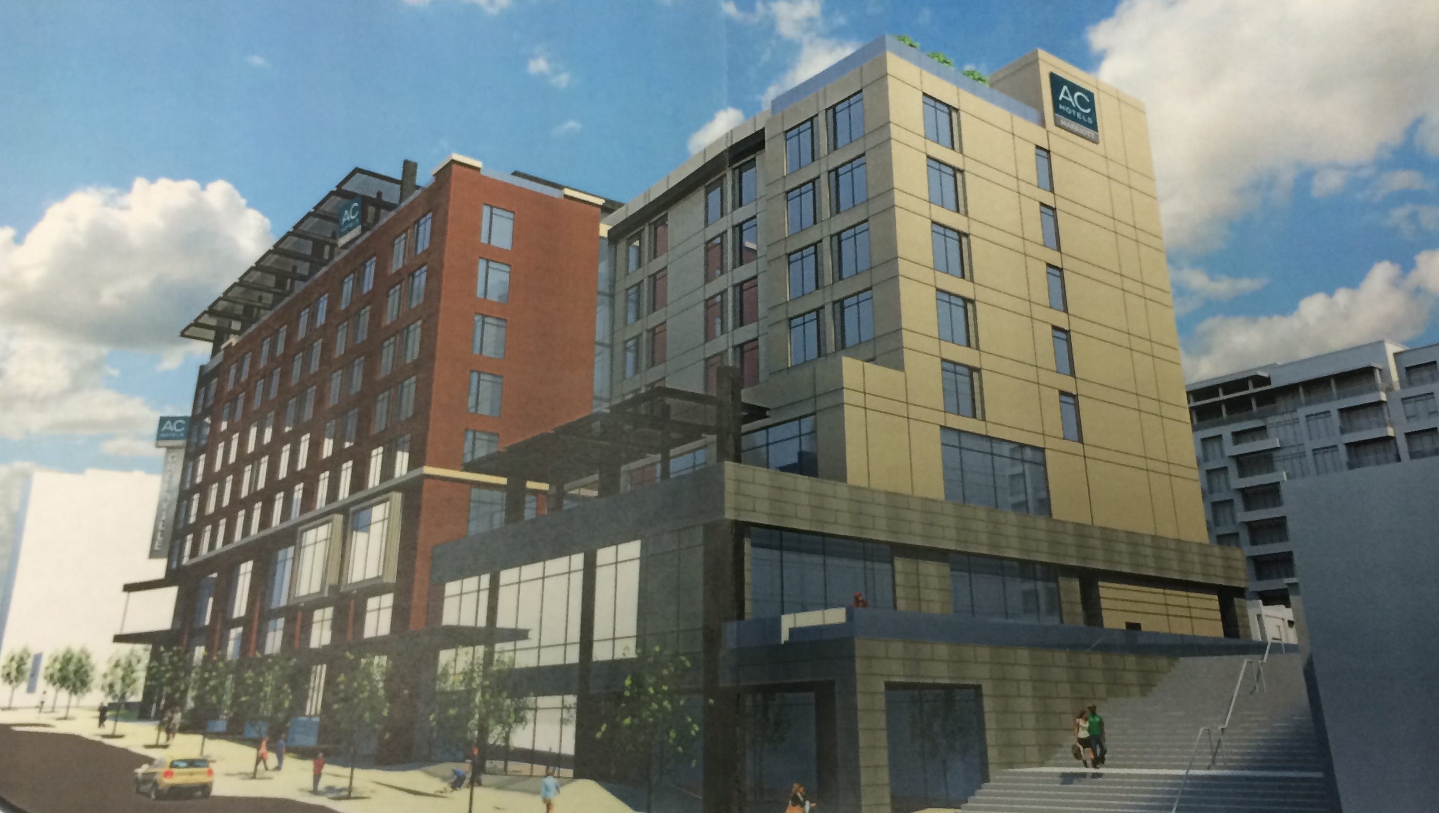 New hotel  high-rise planned for downtown Greenville