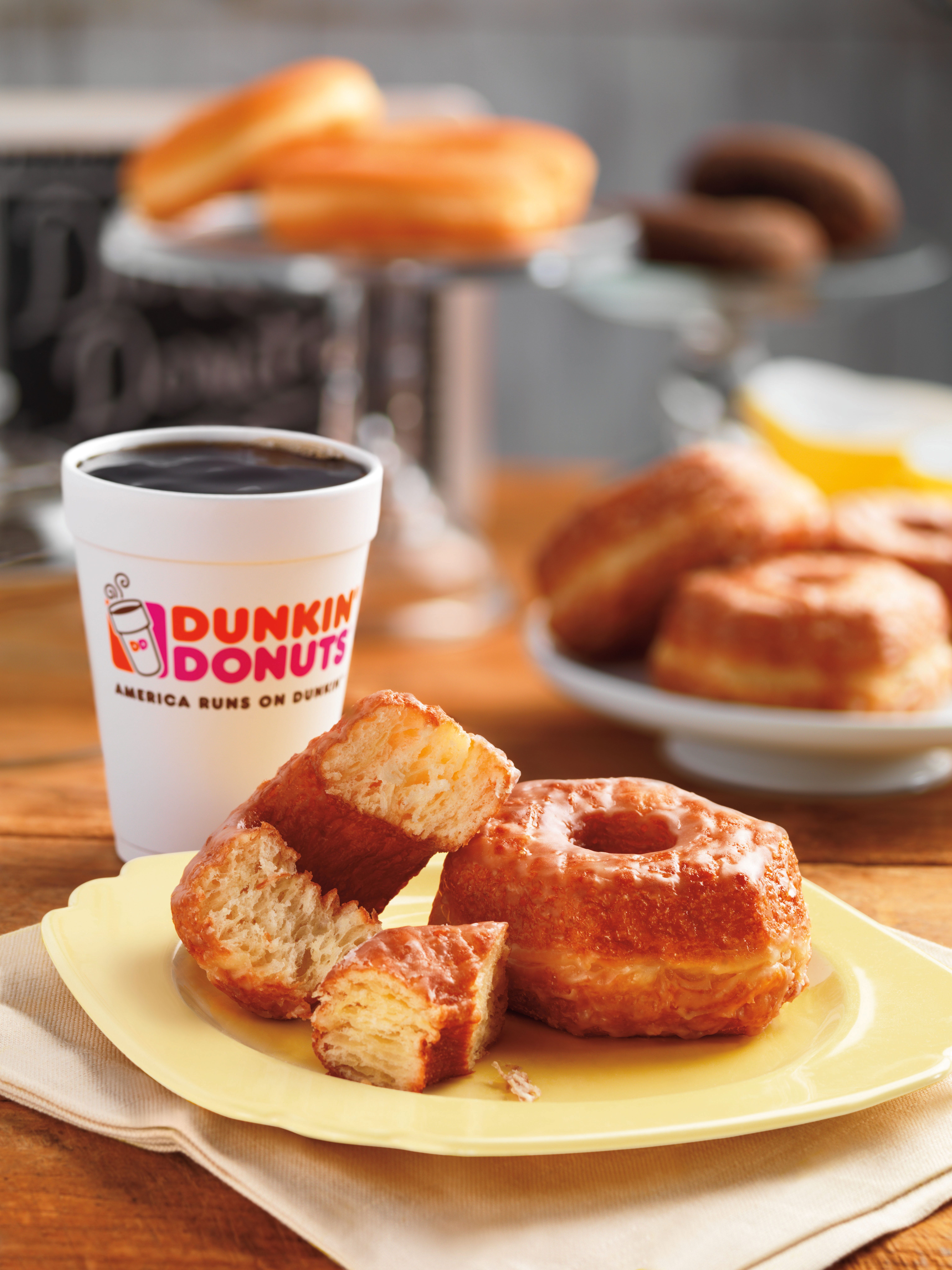 Dunkin Croissant Donut Permanent