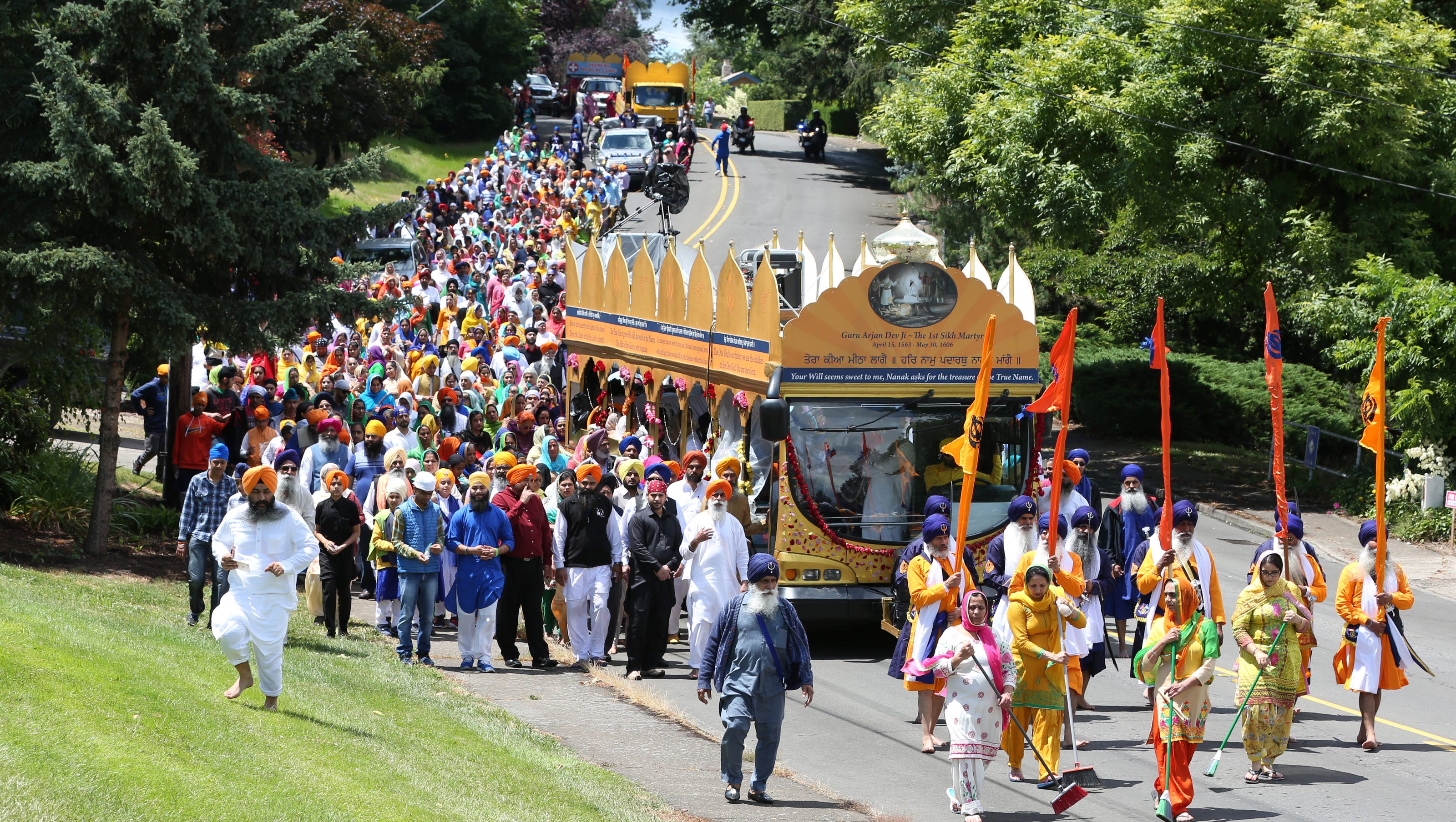 Salem Community Congregates For Sikh Parade Salem Flag Day Parade 2022 Route