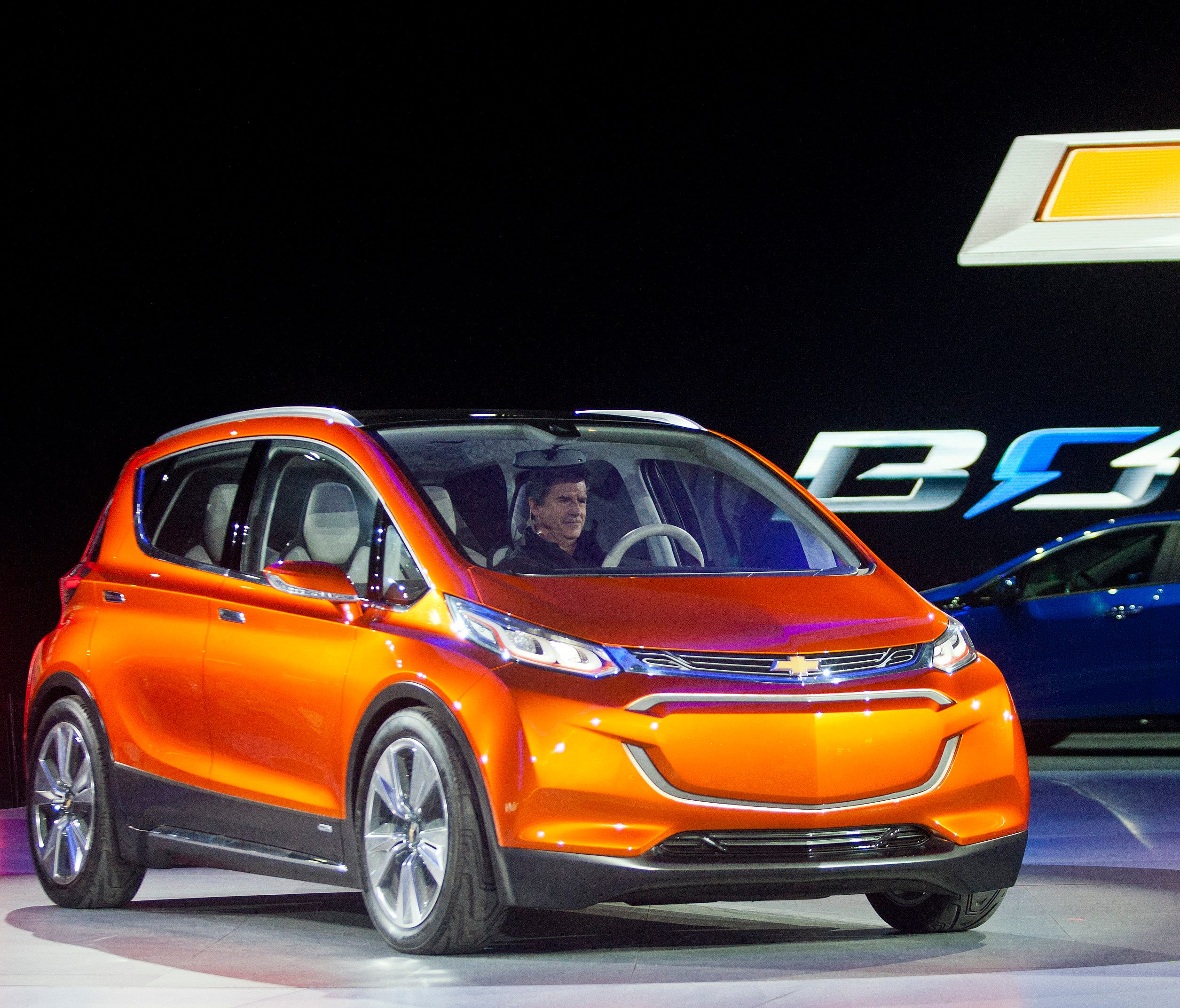 The Chevrolet Bolt EV electric concept vehicle has been named North American Car of the Year