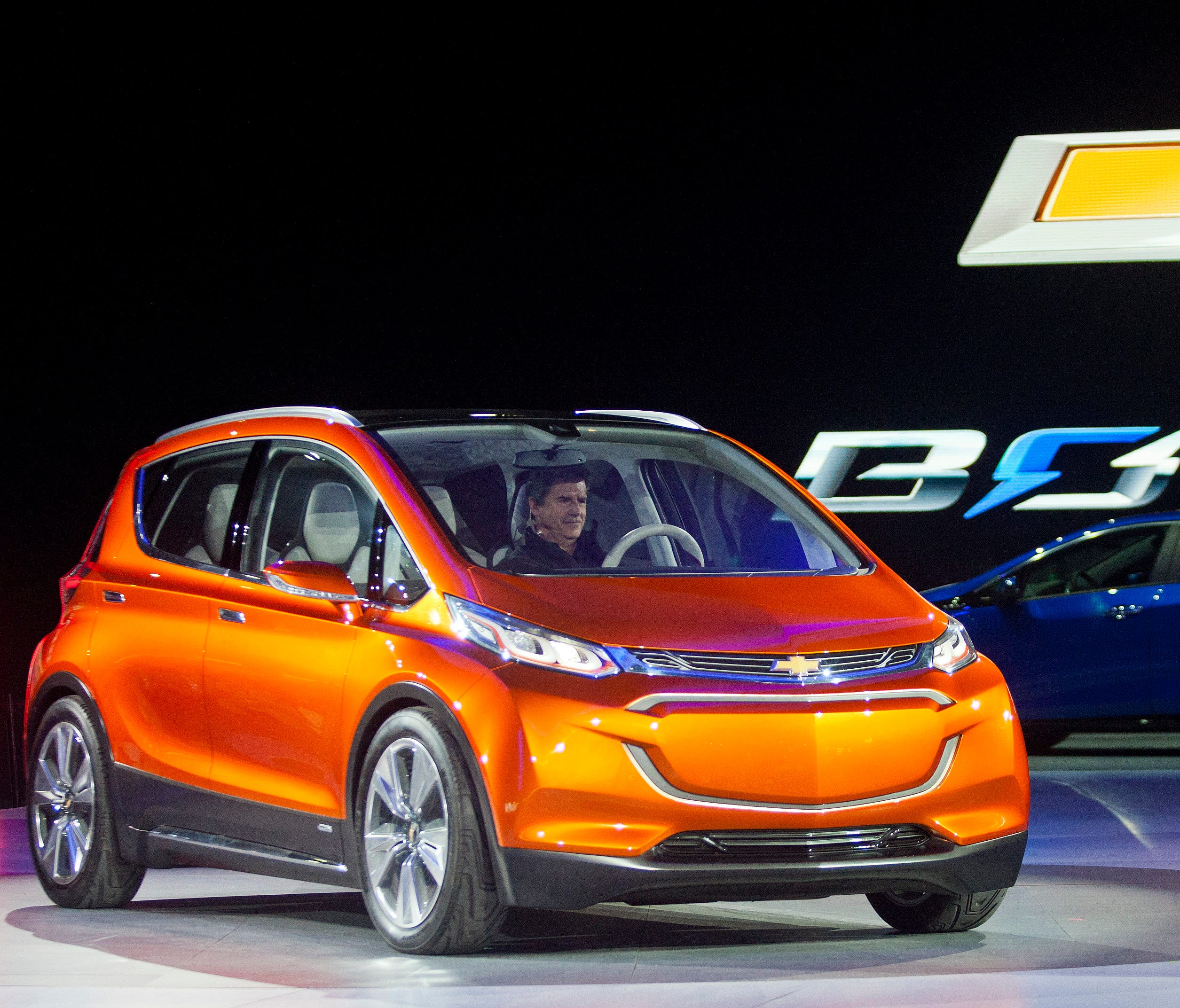 The Chevrolet Bolt EV electric concept vehicle has been named North American Car of the Year
