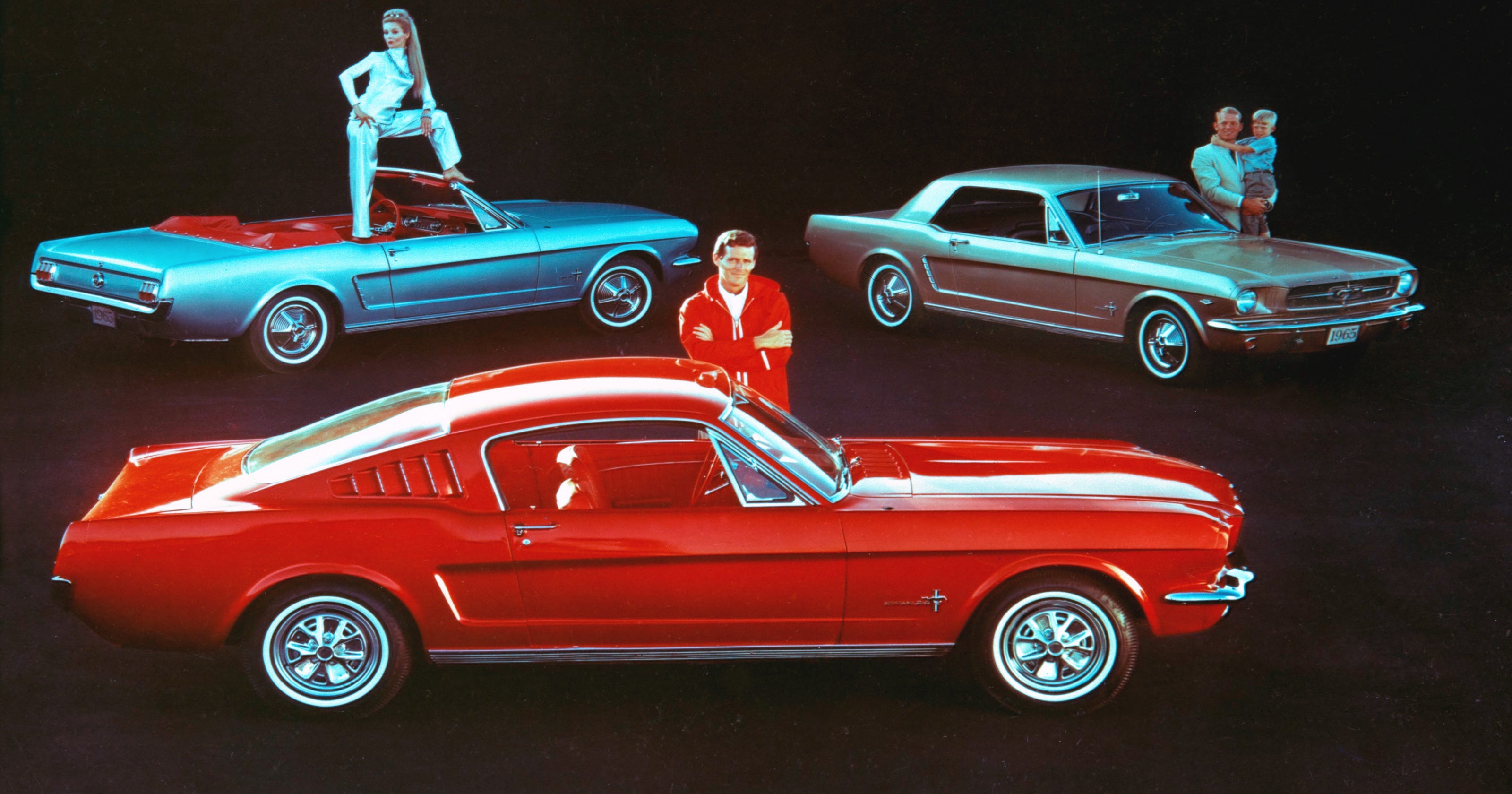 Image result for First Ford Mustang family celebrates 50 years