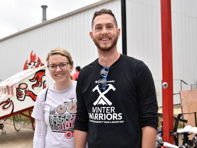 Stephanie Wharton, 26, of Beaverdale, and Luke Stadtler,