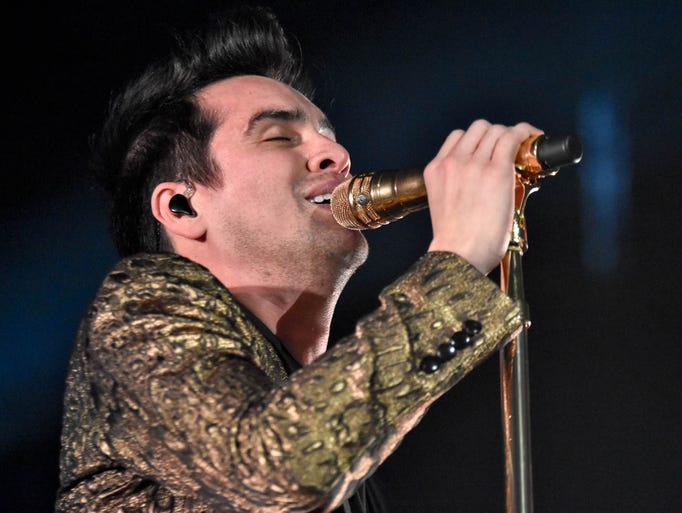 Panic! At the Disco performed Tuesday, March 14, 2017,