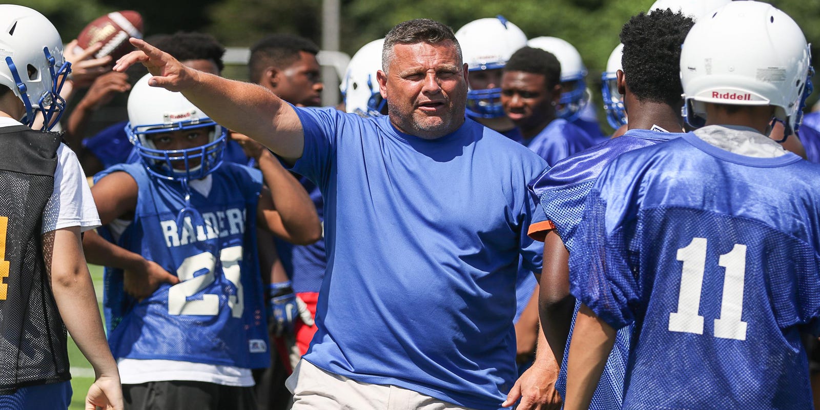Check Out The Gmc Football Camp Caravan Visit To North Brunswick