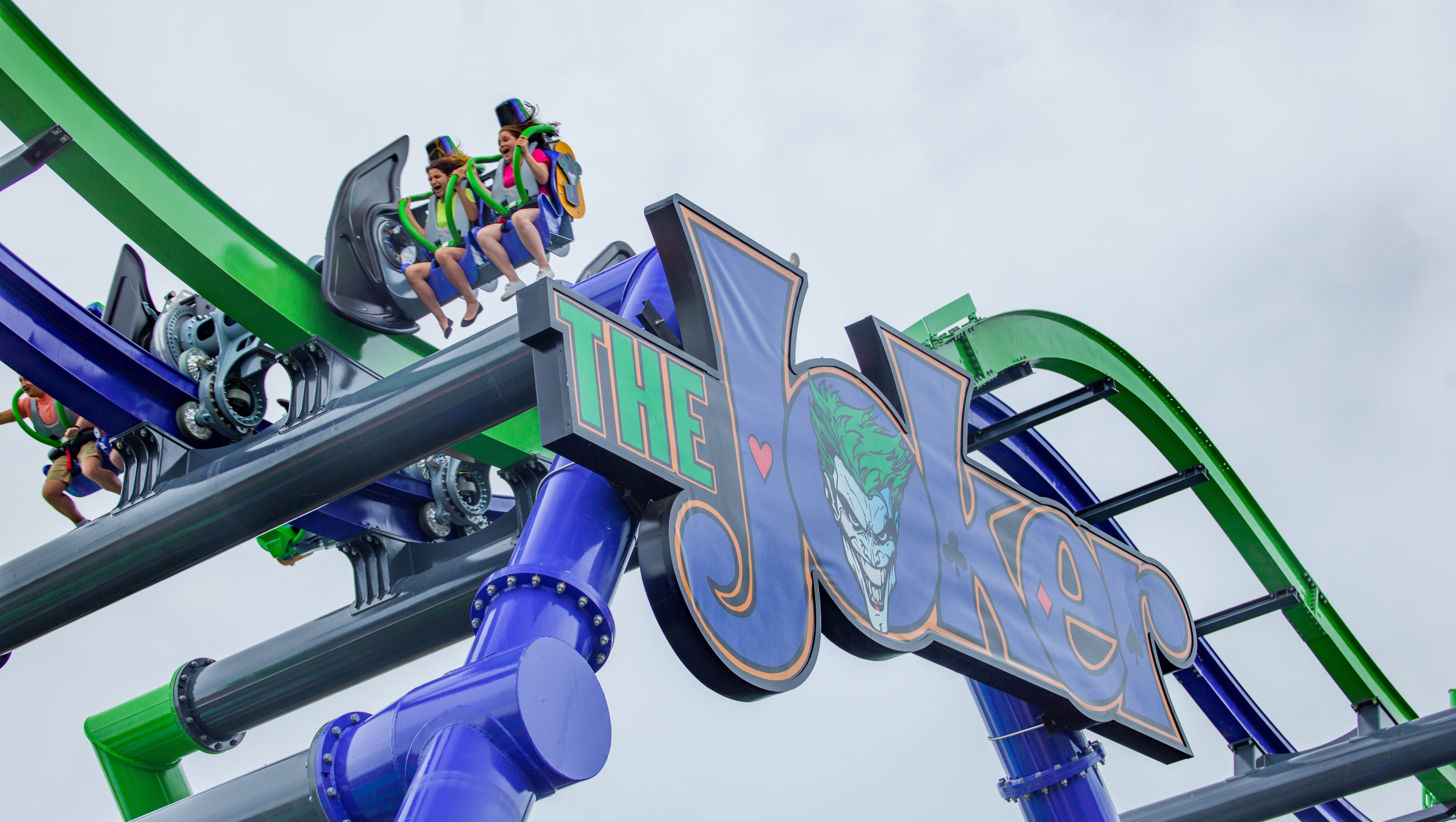 The Joker Coasters Upend Riders At Six Flags Parks